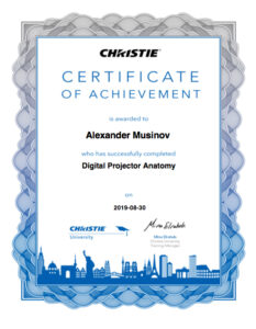 certificate-christie-digital-projector-anatomy