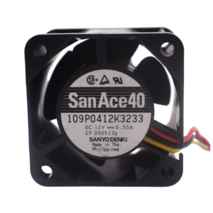 Вентилятор SanAce40 109P0412K3233 (12В, 40x40x28мм, 13000rpm)