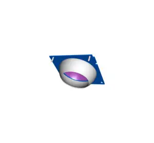 Lamp House Reflector set (для DP/DP2K-C)